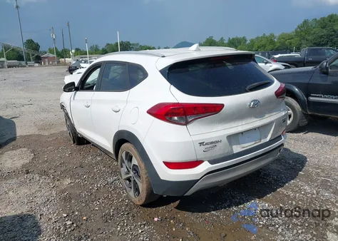 2018 Hyundai Tucson Sport из США, поврежденный, VIN KM8J3CALXJU737203